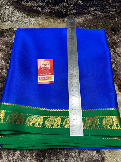 Pure Mysore Silk Saree.