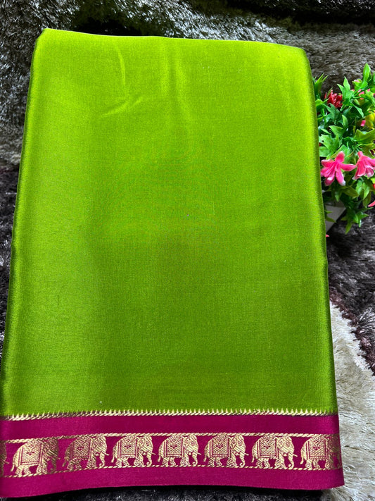 Pure Mysore Silk Saree.