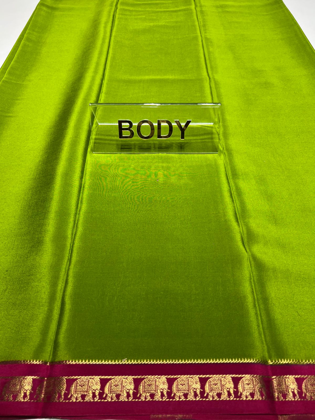 Pure Mysore Silk Saree.