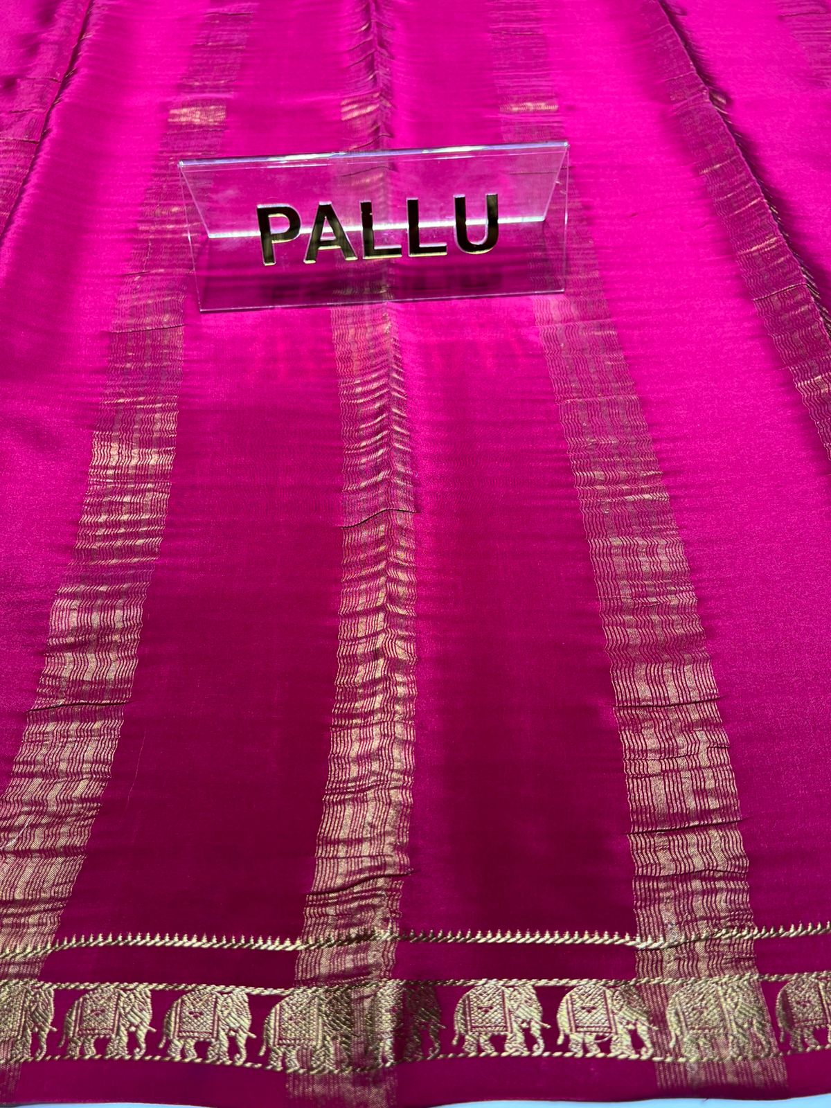 Pure Mysore Silk Saree.