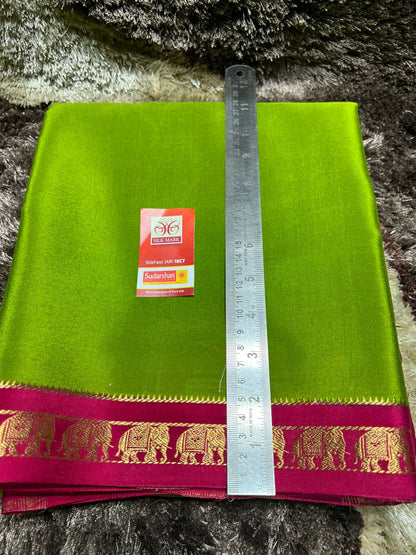 Pure Mysore Silk Saree.