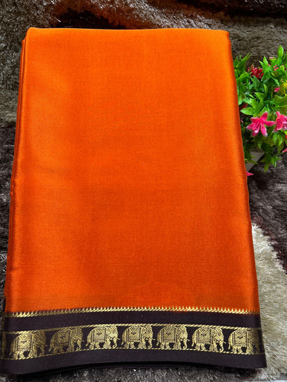 Pure Mysore Silk Saree.