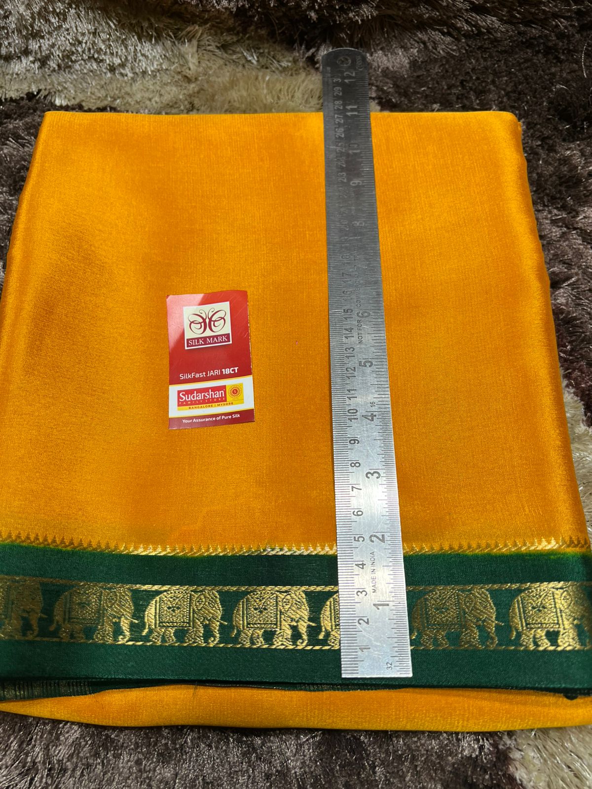 Pure Mysore Silk Saree.