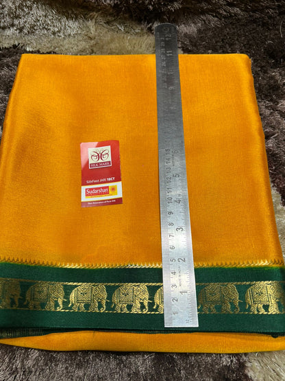 Pure Mysore Silk Saree.