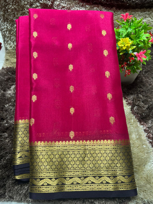 Pure Mysore Silk Saree ( 60 Grams )