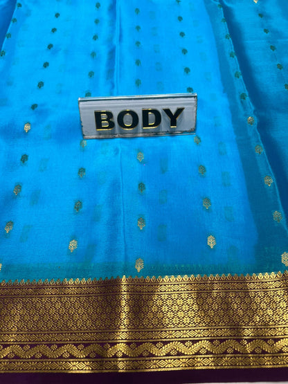 Pure Mysore Silk Saree ( 60 Grams )