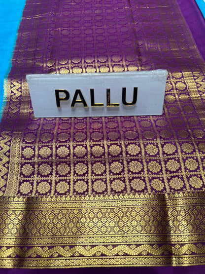 Pure Mysore Silk Saree ( 60 Grams )
