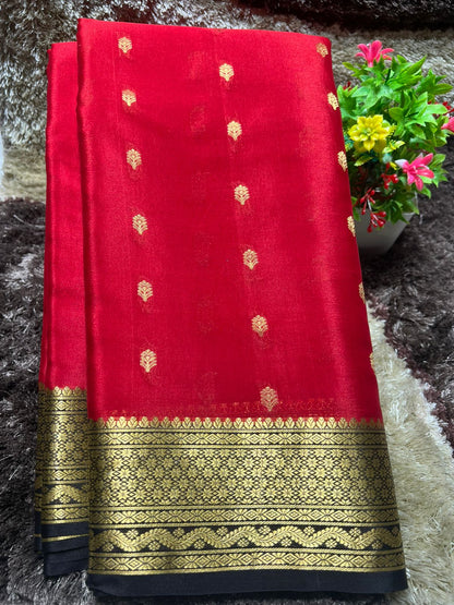 Pure Mysore Silk Saree ( 60 Grams )