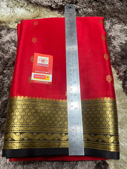 Pure Mysore Silk Saree ( 60 Grams )