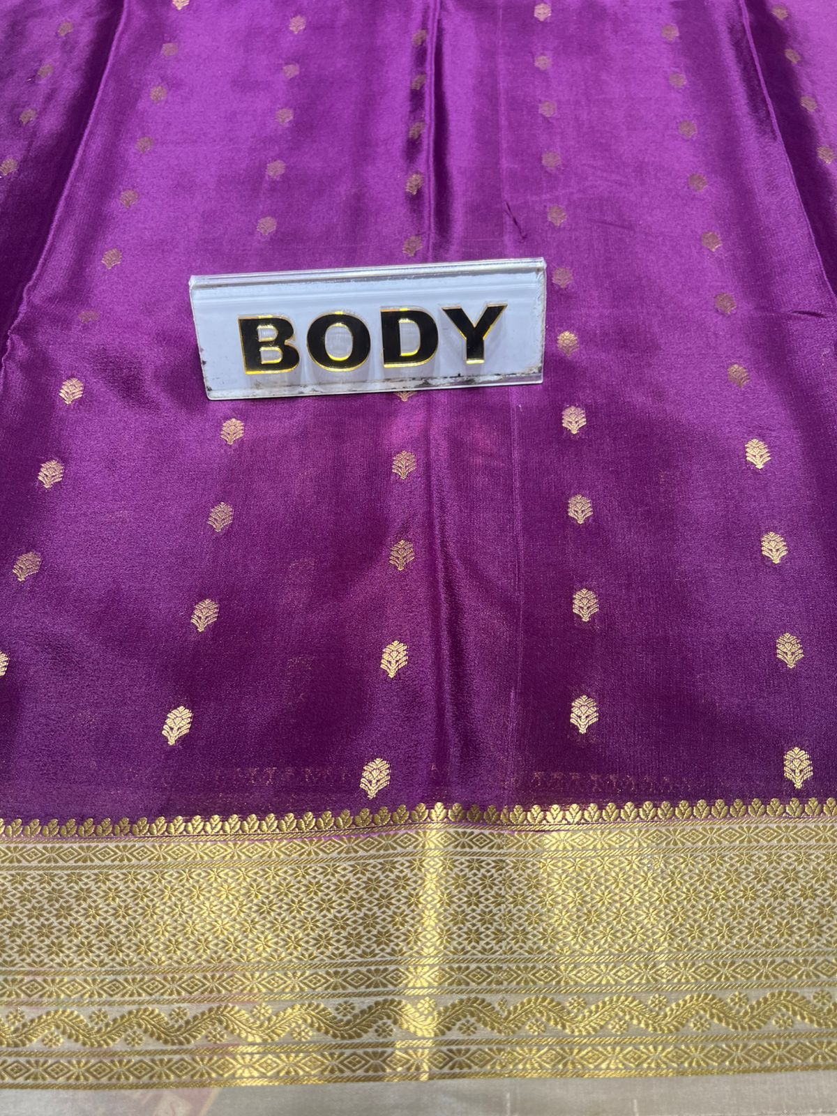 Pure Mysore Silk Saree ( 60 Grams )