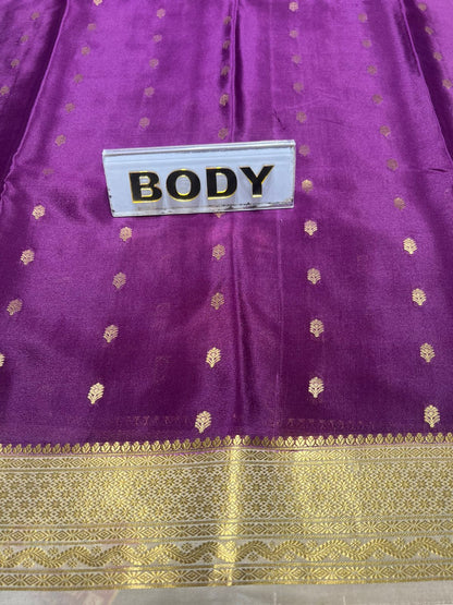 Pure Mysore Silk Saree ( 60 Grams )