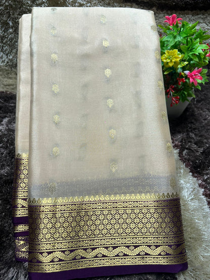 Pure Mysore Silk Saree ( 60 Grams )
