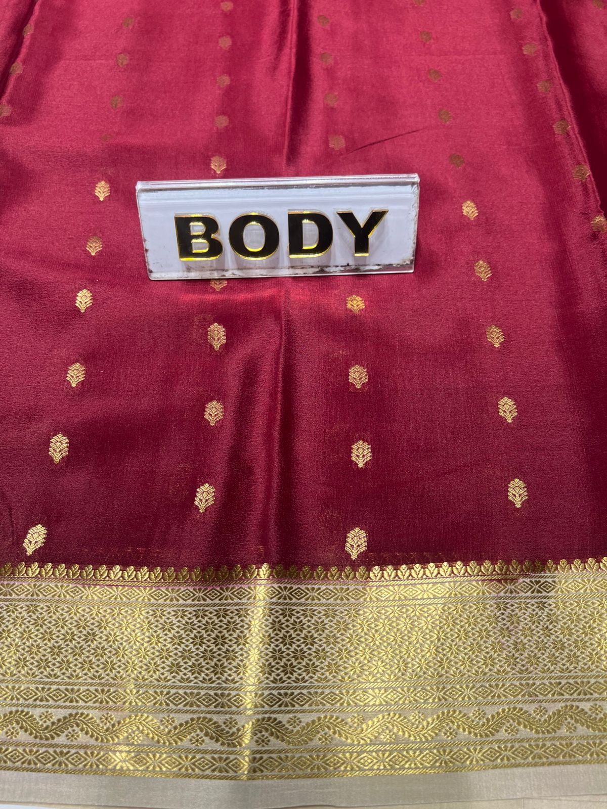 Pure Mysore Silk Saree ( 60 Grams )
