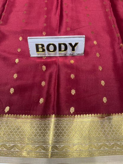 Pure Mysore Silk Saree ( 60 Grams )