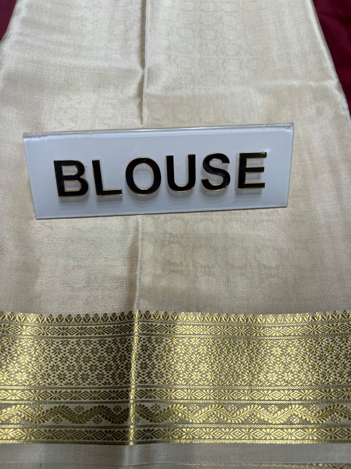 Pure Mysore Silk Saree ( 60 Grams )