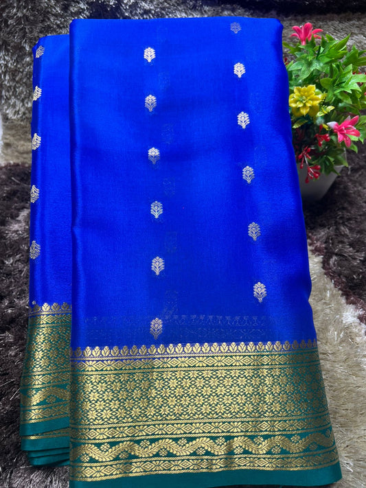 Pure Mysore Silk Saree ( 60 Grams )