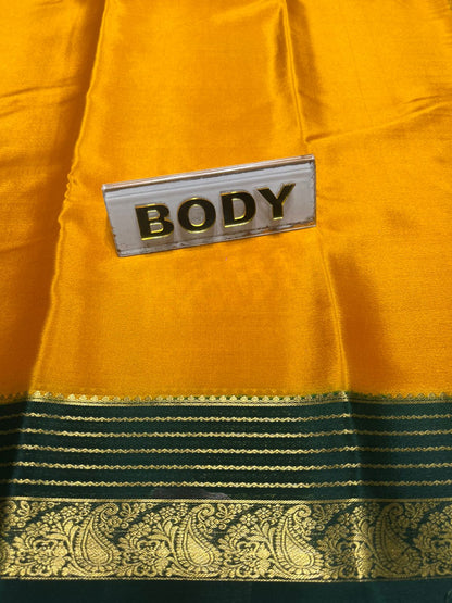 Pure Mysore Silk Saree ( 60 Grams )
