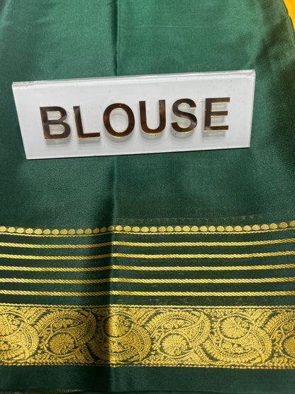 Pure Mysore Silk Saree ( 60 Grams )