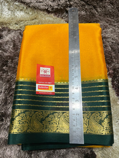 Pure Mysore Silk Saree ( 60 Grams )