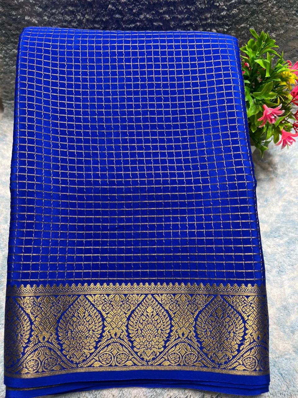 Pure Mysore Silk Saree.