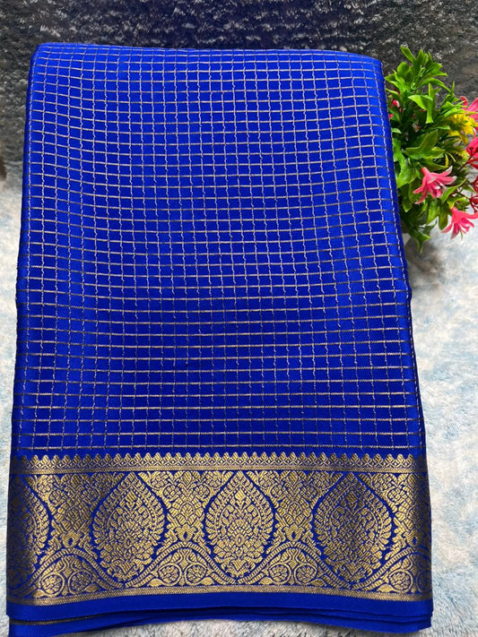 Pure Mysore Silk Saree.