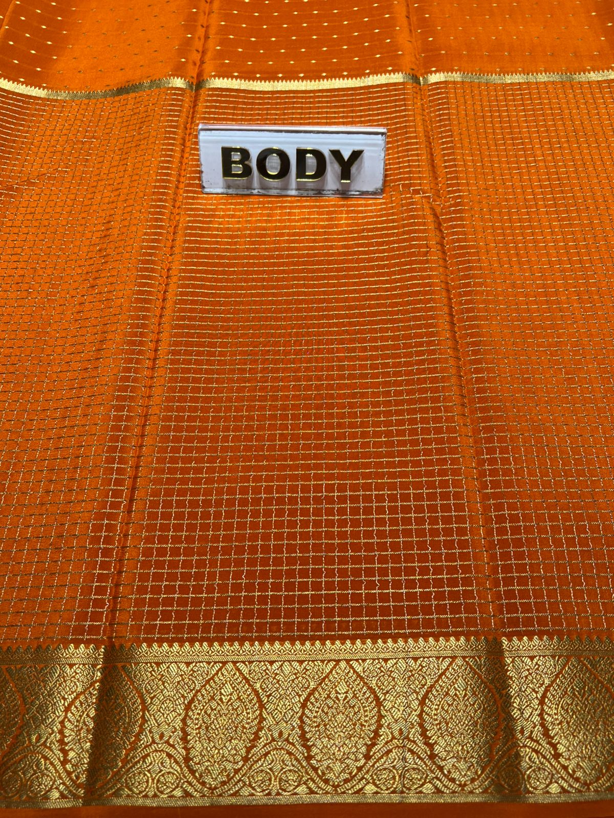 Pure Mysore Silk Saree.