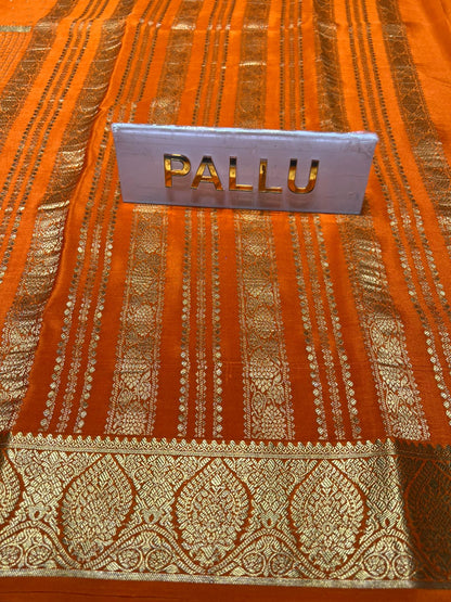 Pure Mysore Silk Saree.
