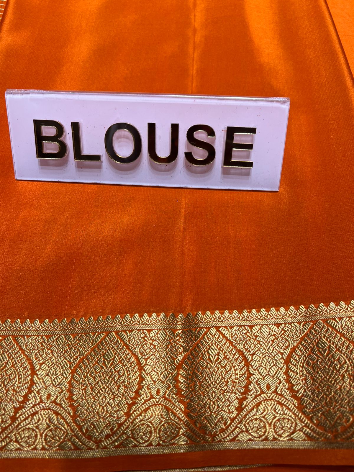 Pure Mysore Silk Saree.