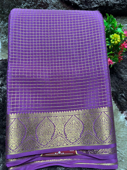 Pure Mysore Silk Saree.