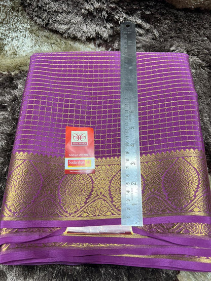 Pure Mysore Silk Saree.