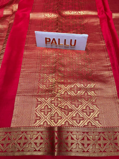 Pure Mysore Silk Saree.