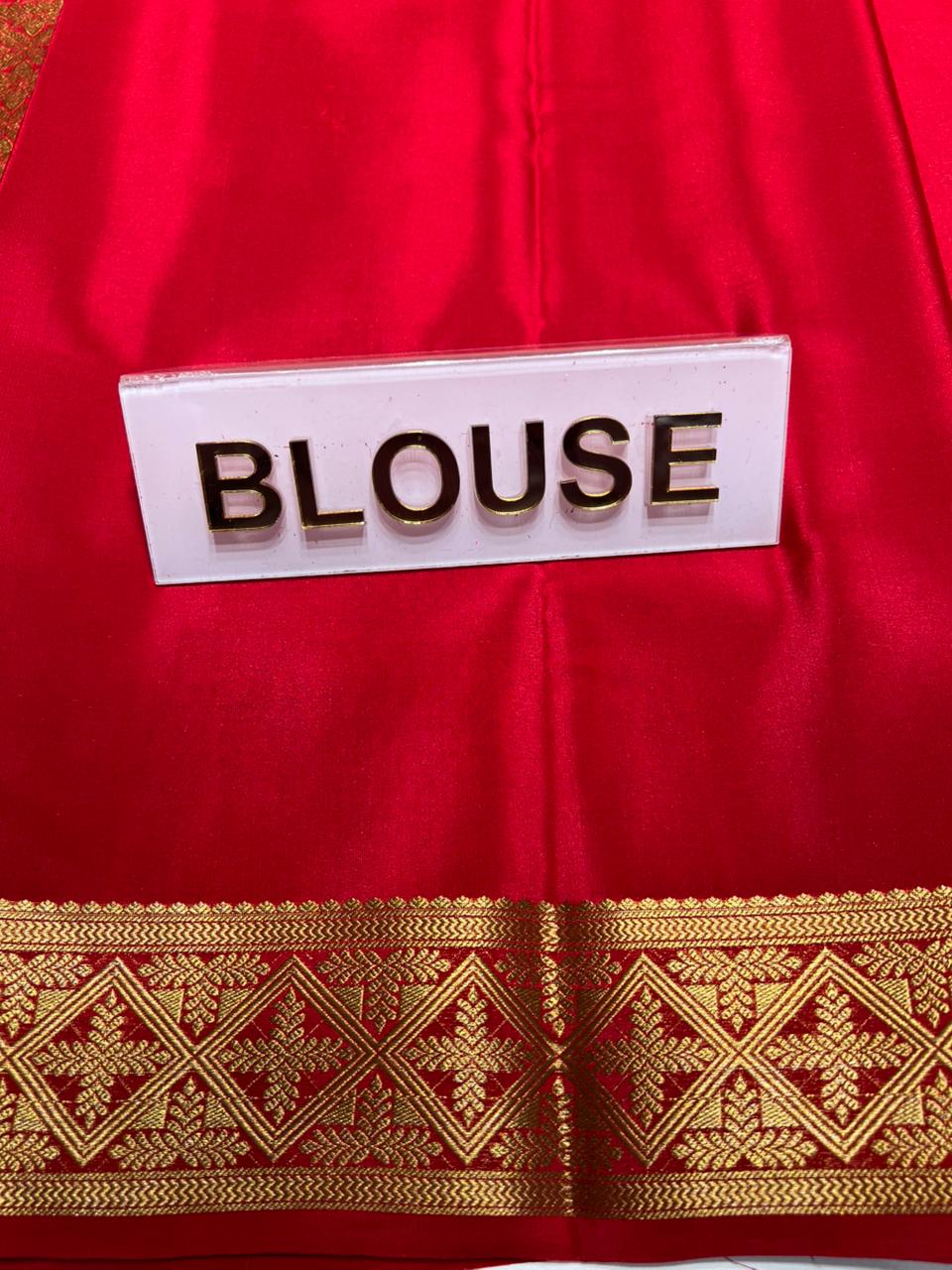 Pure Mysore Silk Saree.