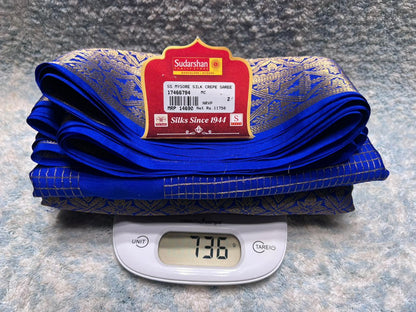 Pure Mysore Silk Saree.