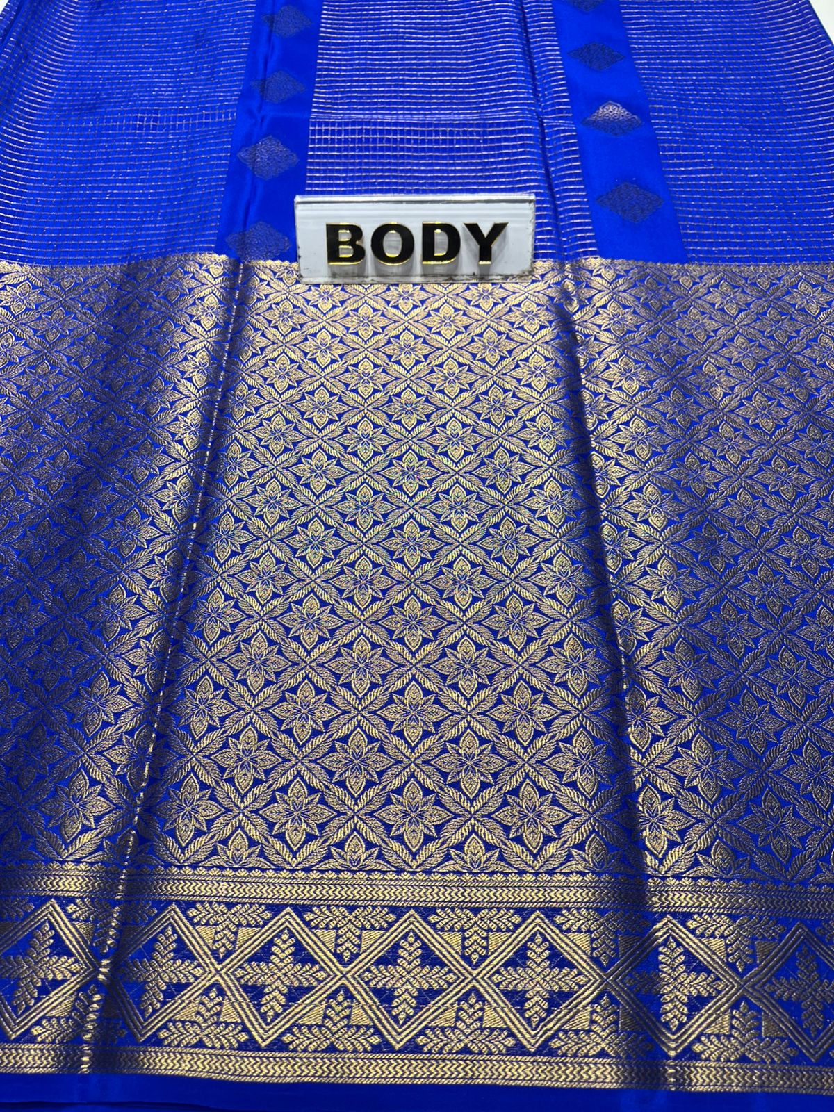 Pure Mysore Silk Saree.