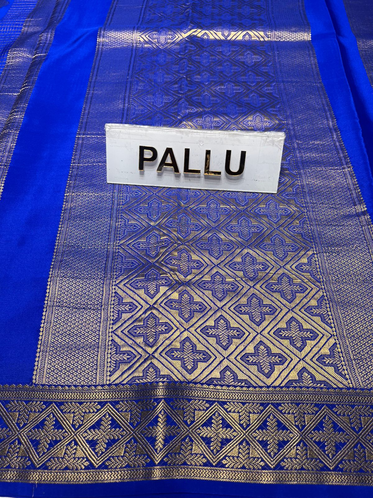 Pure Mysore Silk Saree.