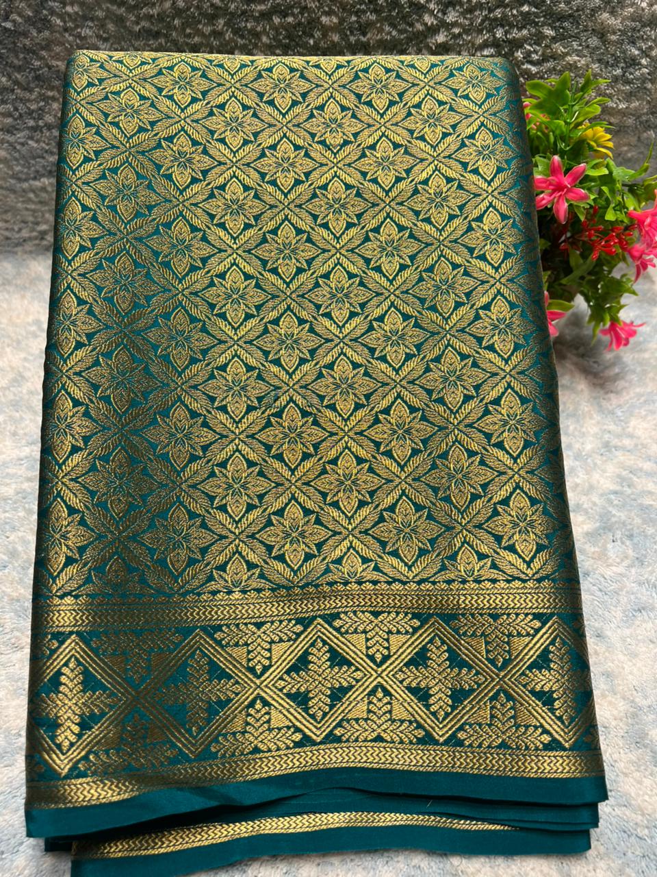 Pure Mysore Silk Saree.