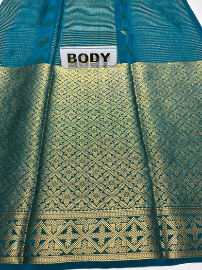 Pure Mysore Silk Saree.
