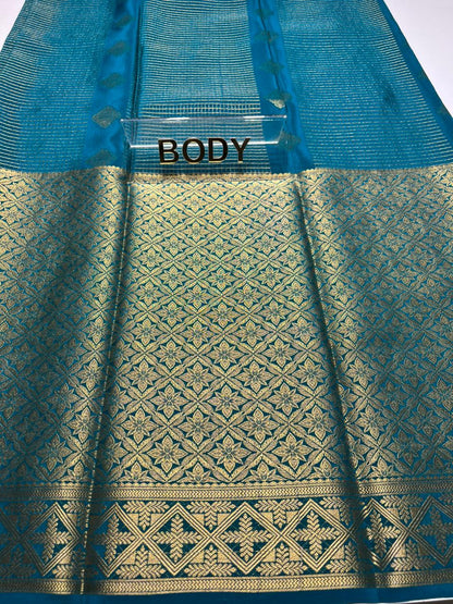 Pure Mysore Silk Saree.