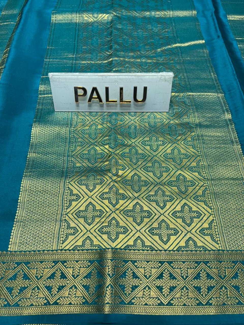 Pure Mysore Silk Saree.