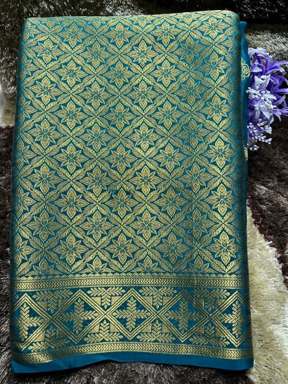 Pure Mysore Silk Saree.