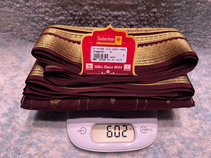Pure Mysore Silk Saree.