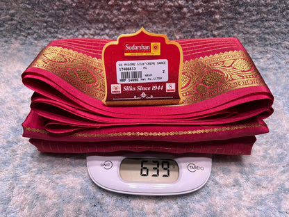 Pure Mysore Silk Saree.
