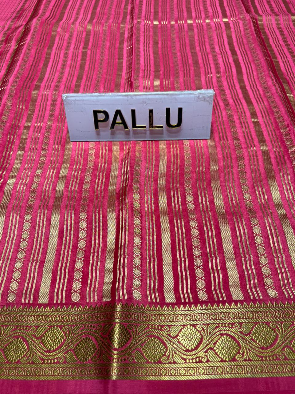 Pure Mysore Silk Saree.