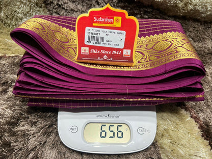 Pure Mysore Silk Saree.