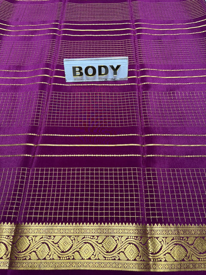 Pure Mysore Silk Saree.