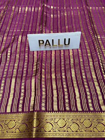 Pure Mysore Silk Saree.