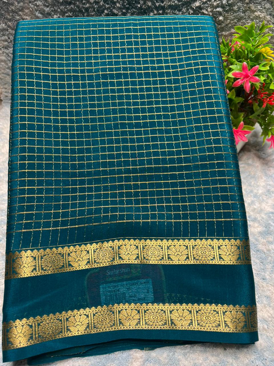 Pure Mysore Silk Saree.