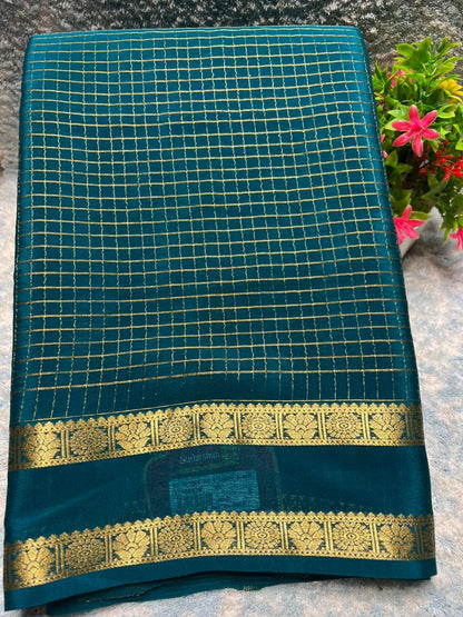Pure Mysore Silk Saree.