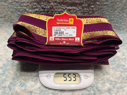Pure Mysore Silk Saree.