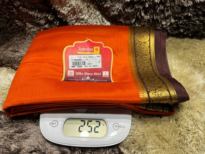Pure Mysore Silk Saree ( 60 Grams )